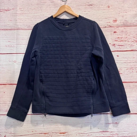 Lululemon Fleece Be True Crew in Inkwell Sz 6 - Picture 5 of 12